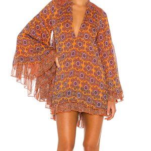 Free People Gabi Tunic Dress. Orange Size XS
